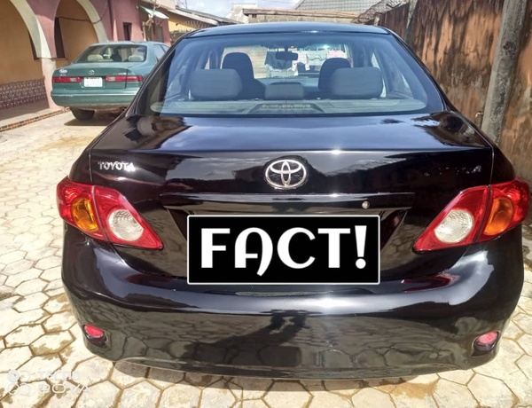 Toyota Corolla 2009 In Alimosho,Lagos.