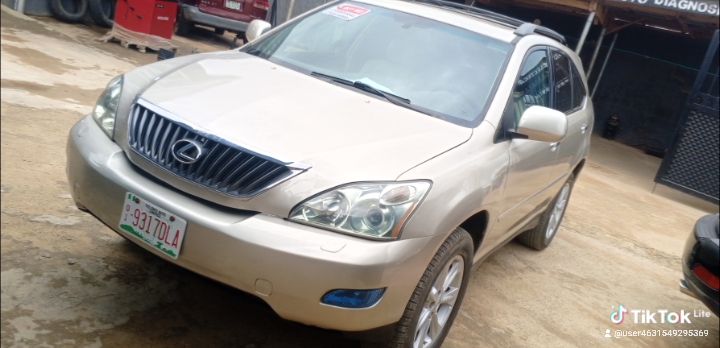 Registered Lexus RX...