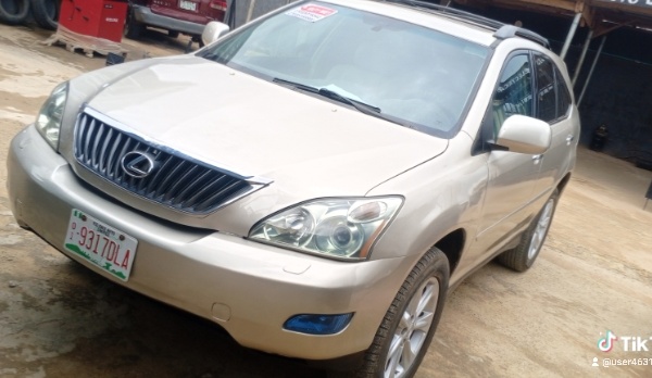 Registered Lexus RX 350 2008 In Ikorodu,Lagos.