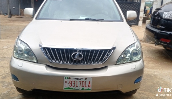 Registered Lexus RX 350 2008 In Lagos