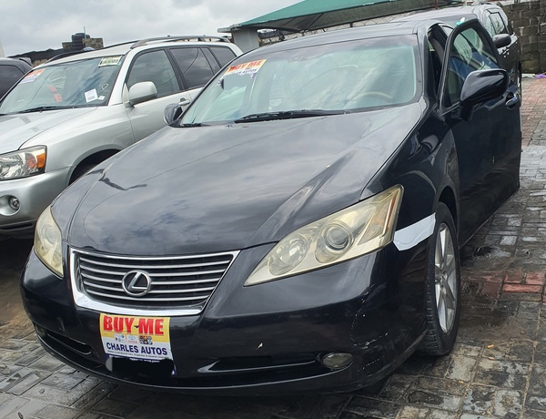 Lexus ES 350 2007 (black) In Lagos