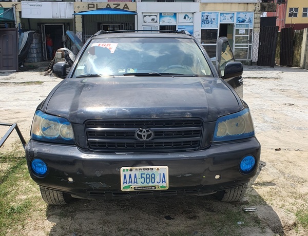 Toyota Highlander 2003 (black) Limited In Lagos