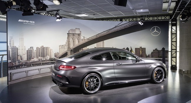 MERCEDES-BENZ C63s AMG COUPE 2017
