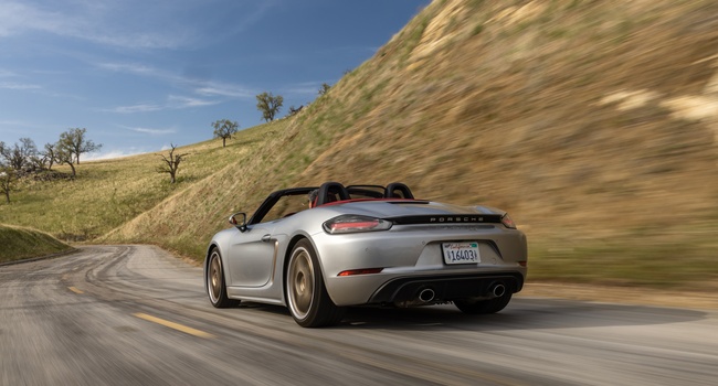 Porsche Boxster Spyder 2016