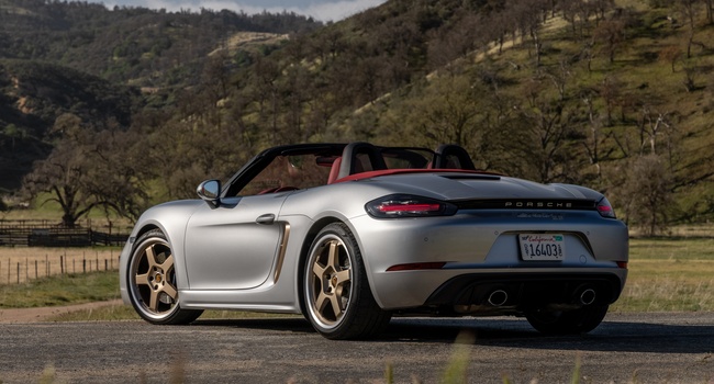 Porsche Boxster Spyder 2016