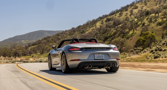 Porsche Boxster Spyder 2016