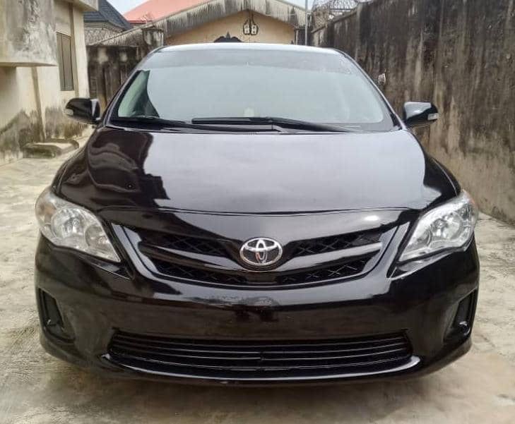 Toyota Corolla 2012 Direct Tokunbo