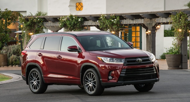 Toyota HighLander 2017